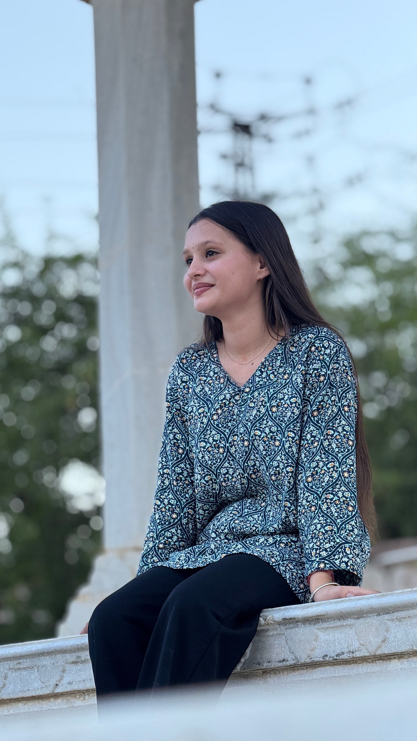 Elegant Rayon Kurti Top