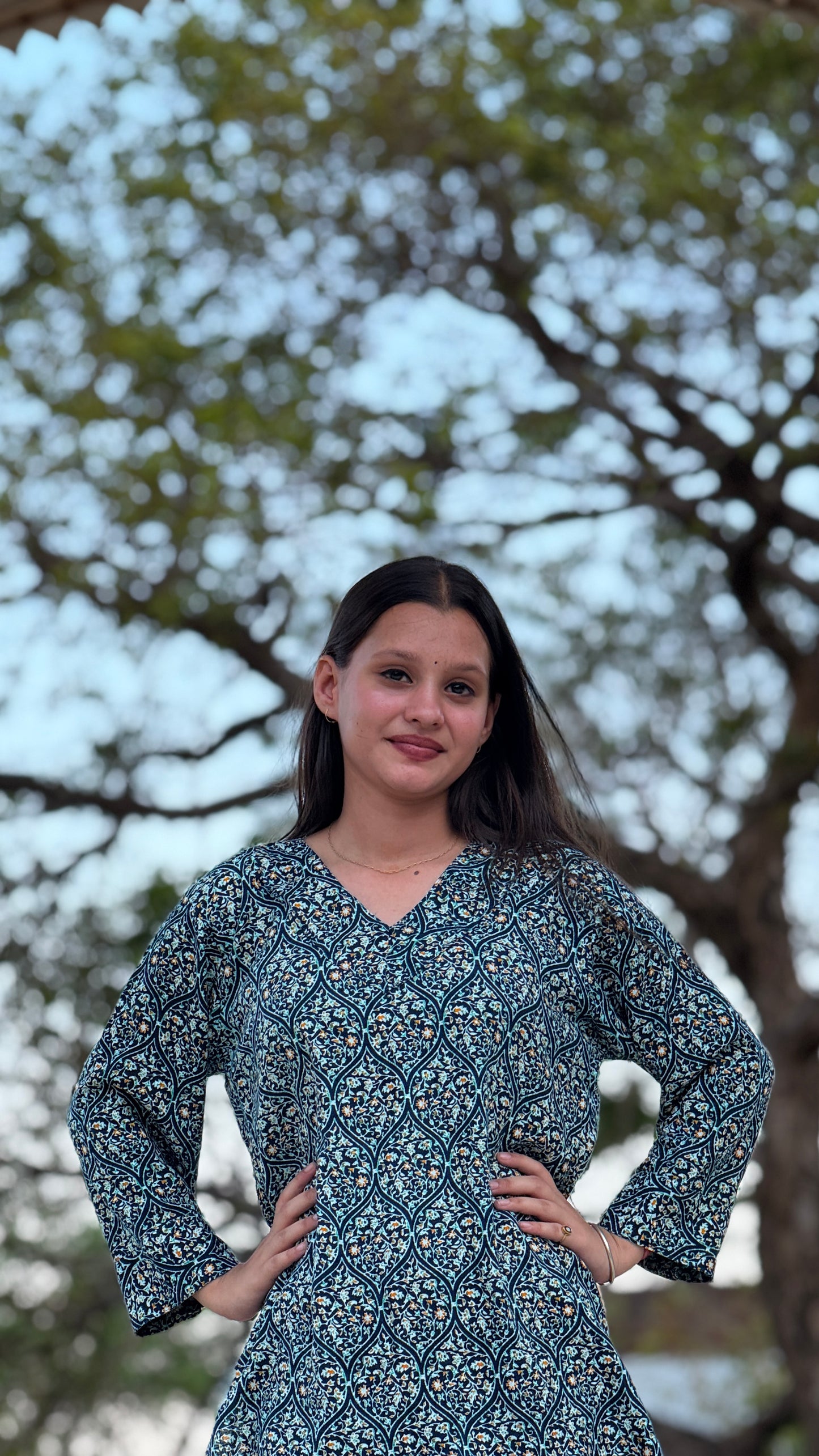 Elegant Rayon Kurti Top
